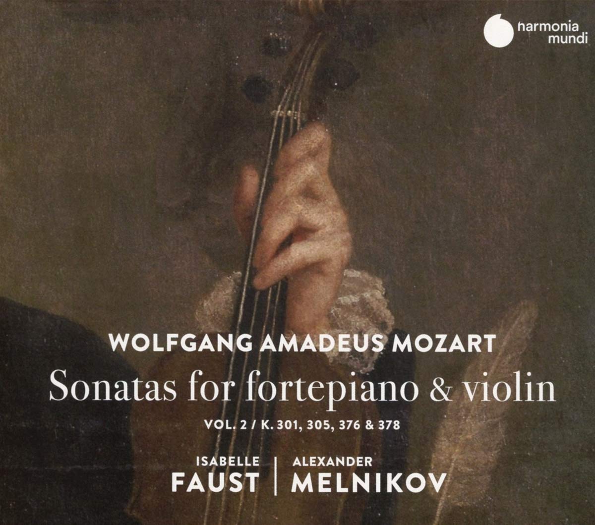 HMM90 2361. MOZART Fortepiano Sonatas, Vol 2 (Faust & Melnikov)